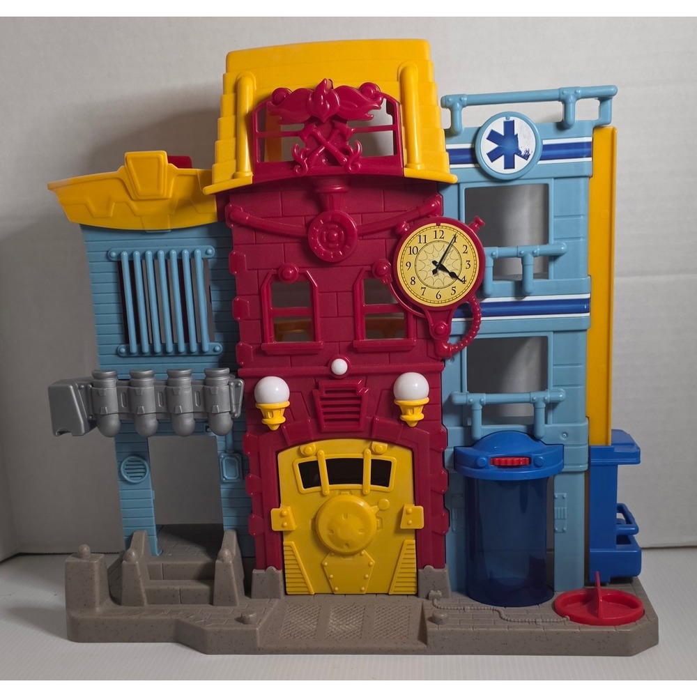 Fisher-Price Imaginext Fire Station Playset 2013‎ Mattel X7669 Pre-owned